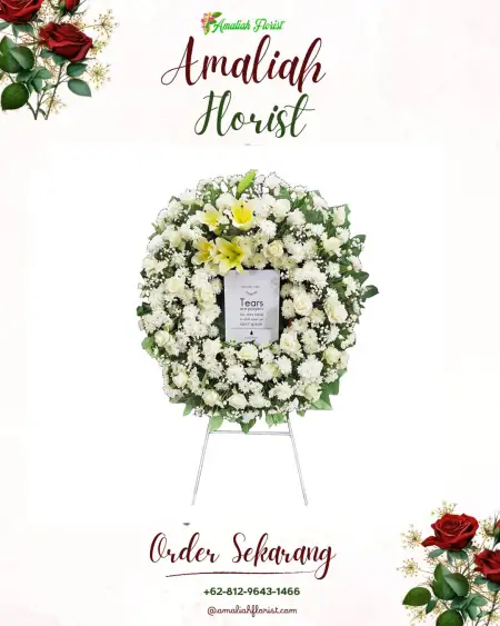 Krans Bunga Duka Mandiraja Wetan